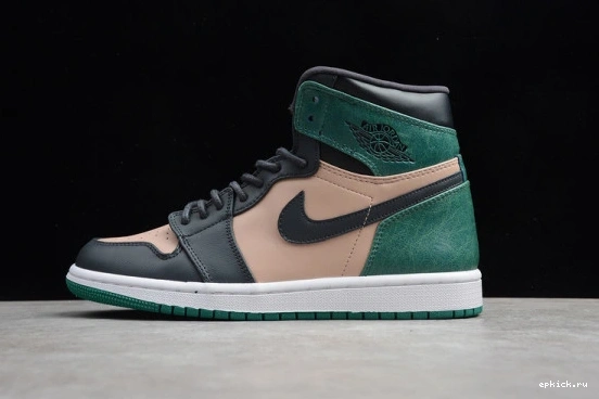 EP Jordan Air 1 Premium High AH7389-203 Green AH7389-203 WMNS Pink 0309